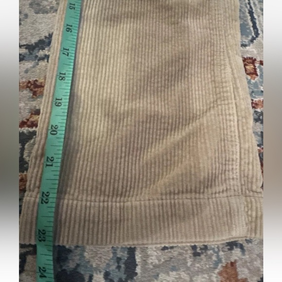 Polo Ralph Lauren Boys Wide Corduroy Pants Size 8 Beige Taupe Flap Pockets - Picture 10 of 11
